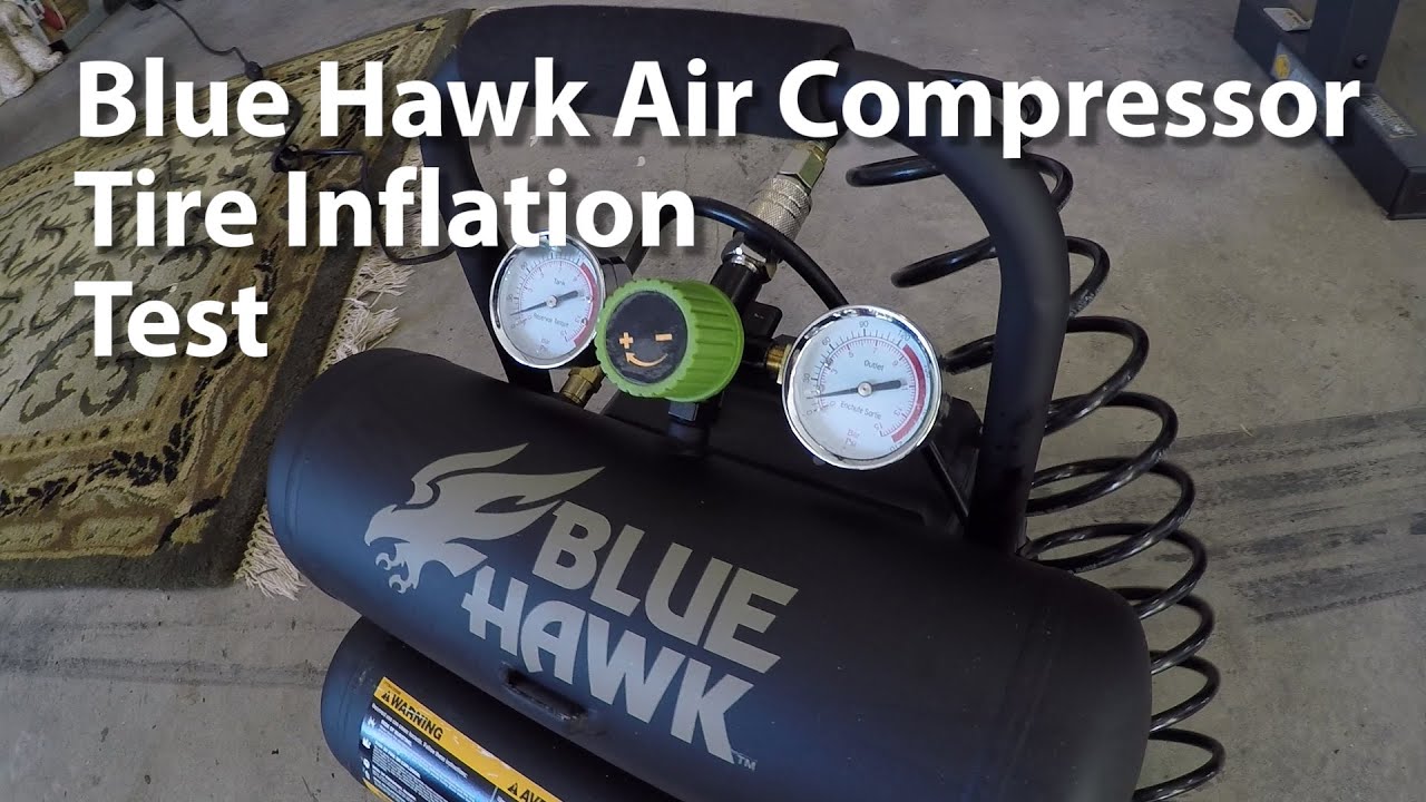 Blue Hawk Air Compressor from Lowes Hardware - Model 0470440