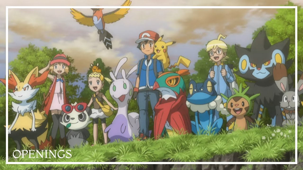 My Top Pokemon Japanese Anime Openings
