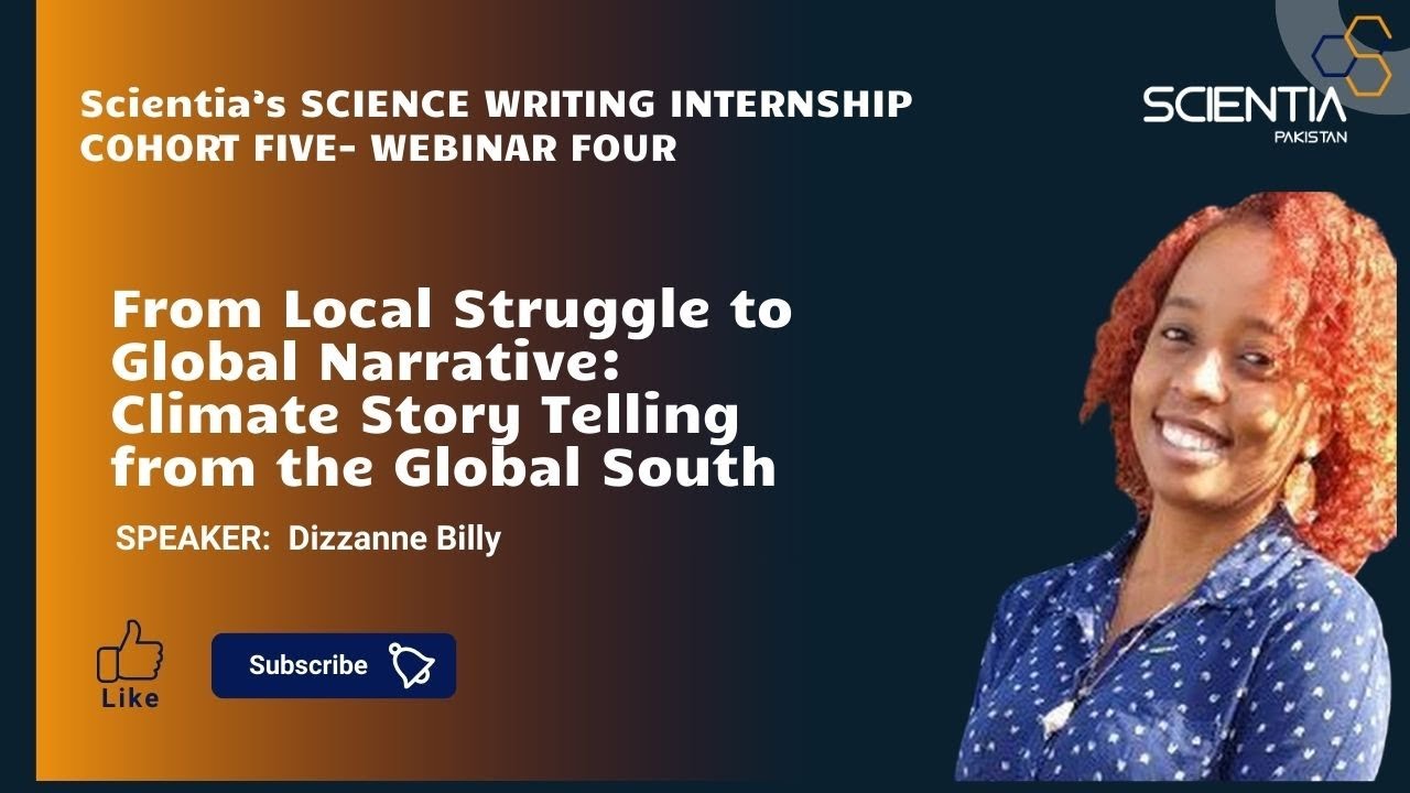Climate Storytelling from the Global South | Ms Dizzanne Billy | Cohort 5