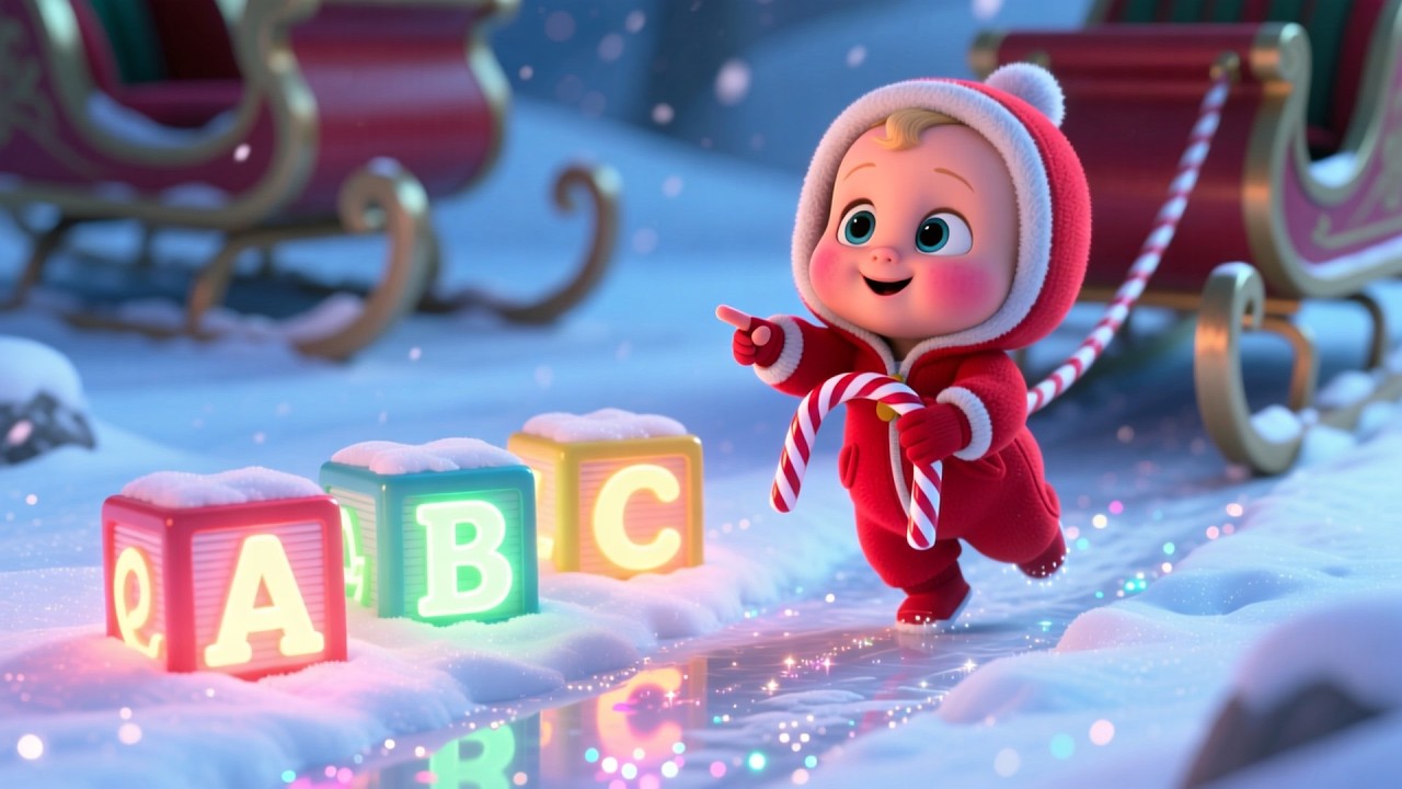 Baby’s Trip to Christmas Town 🎄❄️ | Festive Kids Song for Toddlers | Sing Along & Holiday Adventure