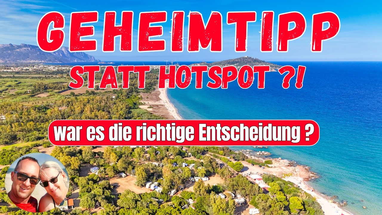 Geheimtipp oder Hotspot ? Sardinien Ostk&uuml;ste | Top Stellplatz | Tanca di Orri | Arbatax+Traumstr&auml;nde