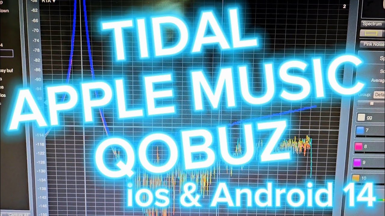 Best Lossless Streaming. Tidal, Qobuz and Apple Music.