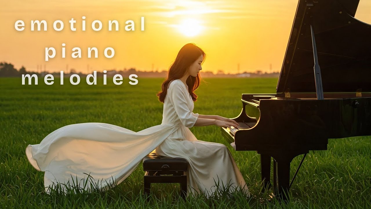 Soft, emotional piano melodies. #RelaxingPiano #PianoMusic #SleepMusic #CalmVibes  (No ads)