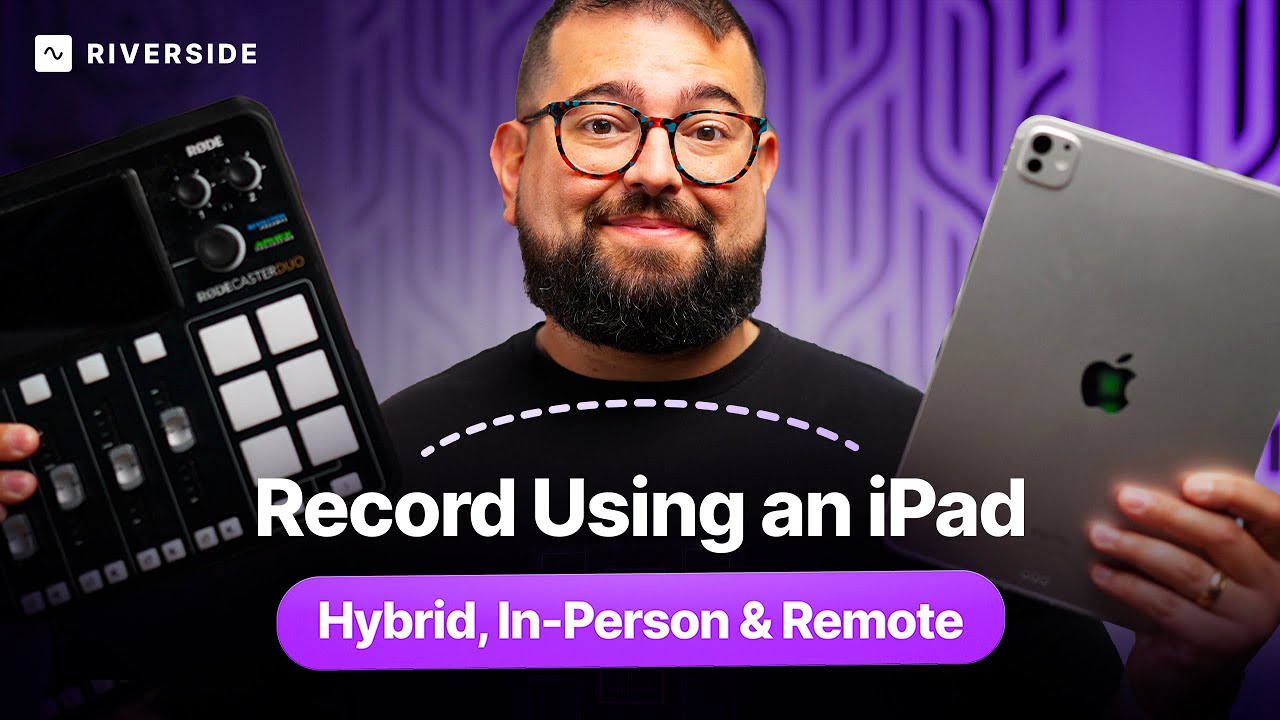 Record Hybrid Podcasts with M4 iPad Pro and RODECaster Duo | Step-by-Step Guide