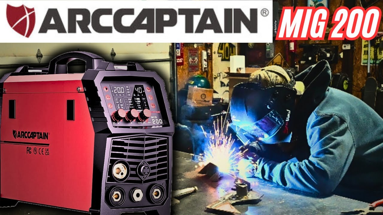 Is This The Best BUDGET Welder??? Arccaptian MIG 200