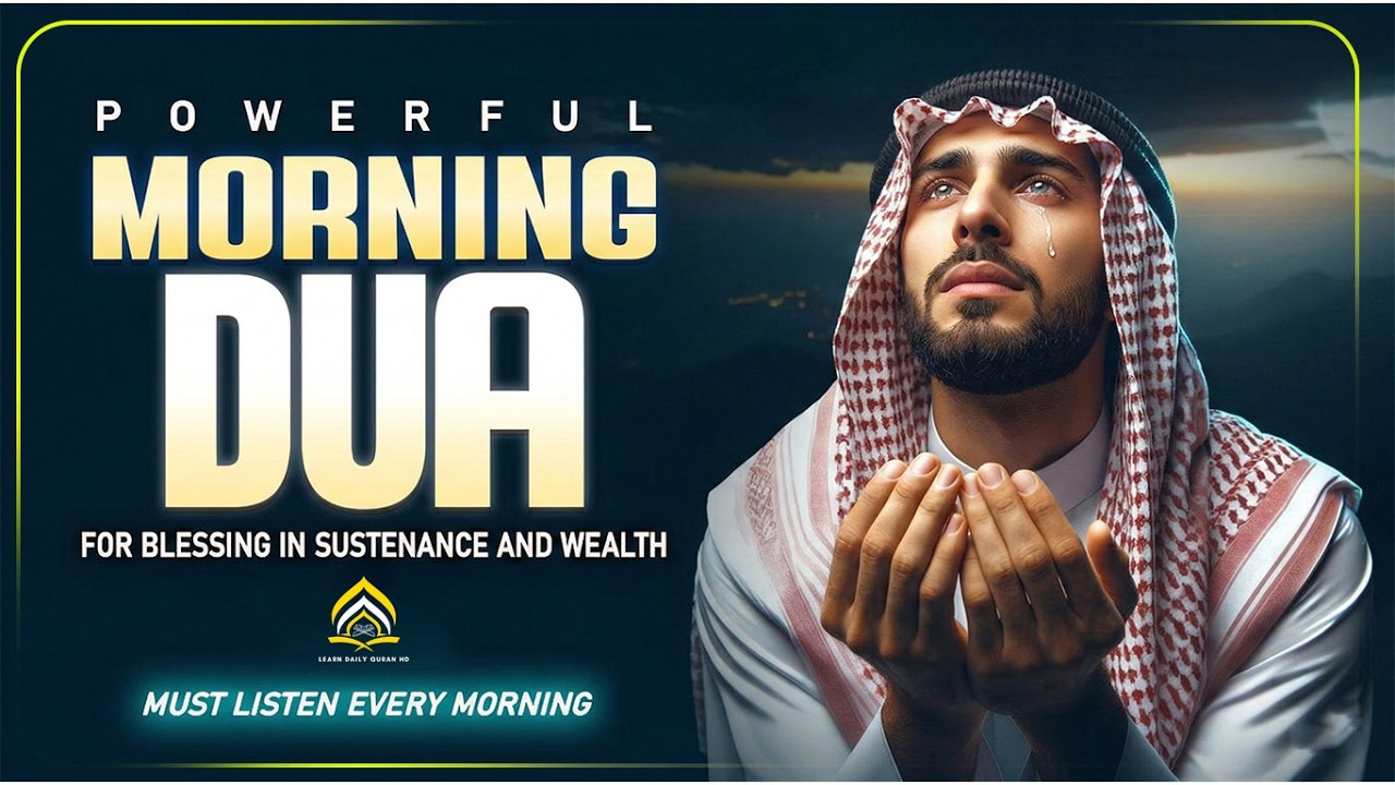 Powerful Morning Dua for Success, Rizq & Protection | Daily Adhkar to Start Your Day with Barakah
