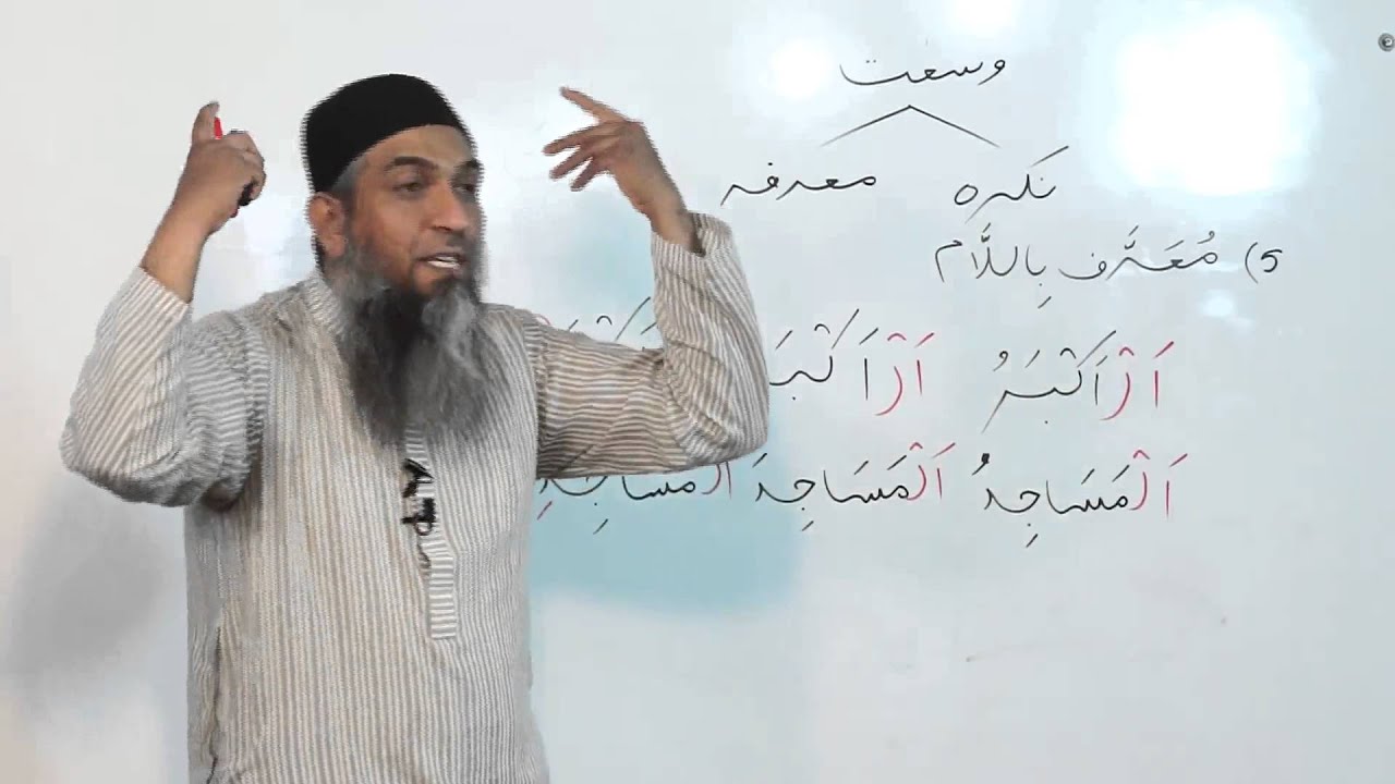 Learn Arabic  Lecture -10 _2014  [FULL HD] Arabic Grammar for Understanding the Quran