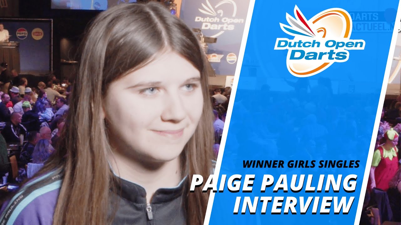 Paige Pauling: 'A bit of a revenge after the Lakeside loss' | Dutch Open 2026