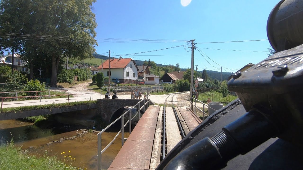 Driver’s Eye View - Čierny Hron Railway (Slovakia) - Čierny Balog to Vydrovo