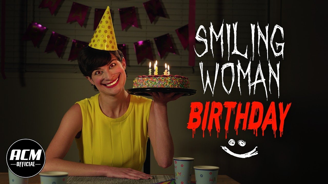 Smiling Woman Birthday | Short Horror Film #scary  #ghost