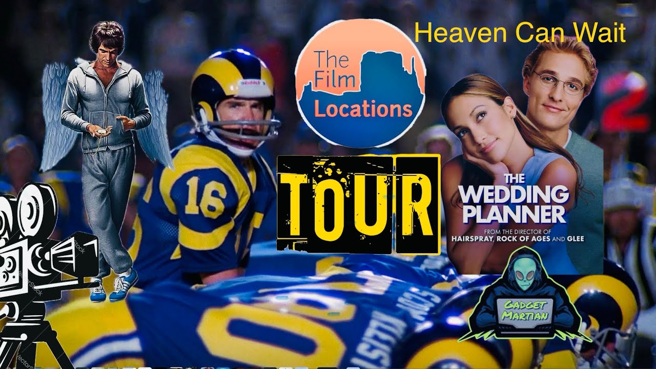 Wedding Planner #MatthewMcConaughey  #JenniferLopez Heaven Can Wait #WarrenBeatty Filming Location 