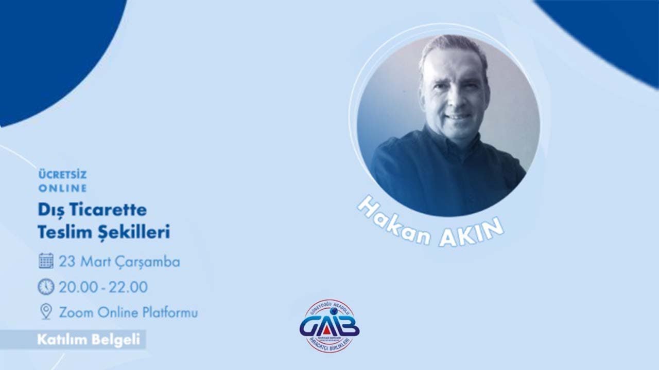 Dış Ticarette Teslim Şekilleri-Hakan Akın