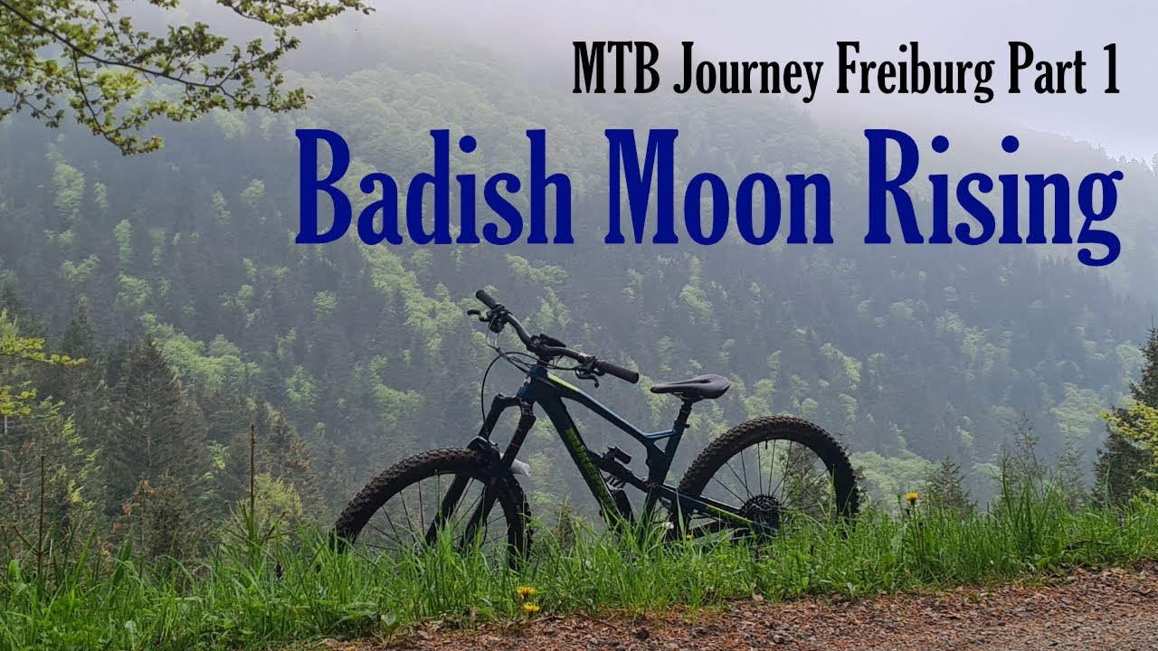 A trail in the clouds: Badish Moon Rising