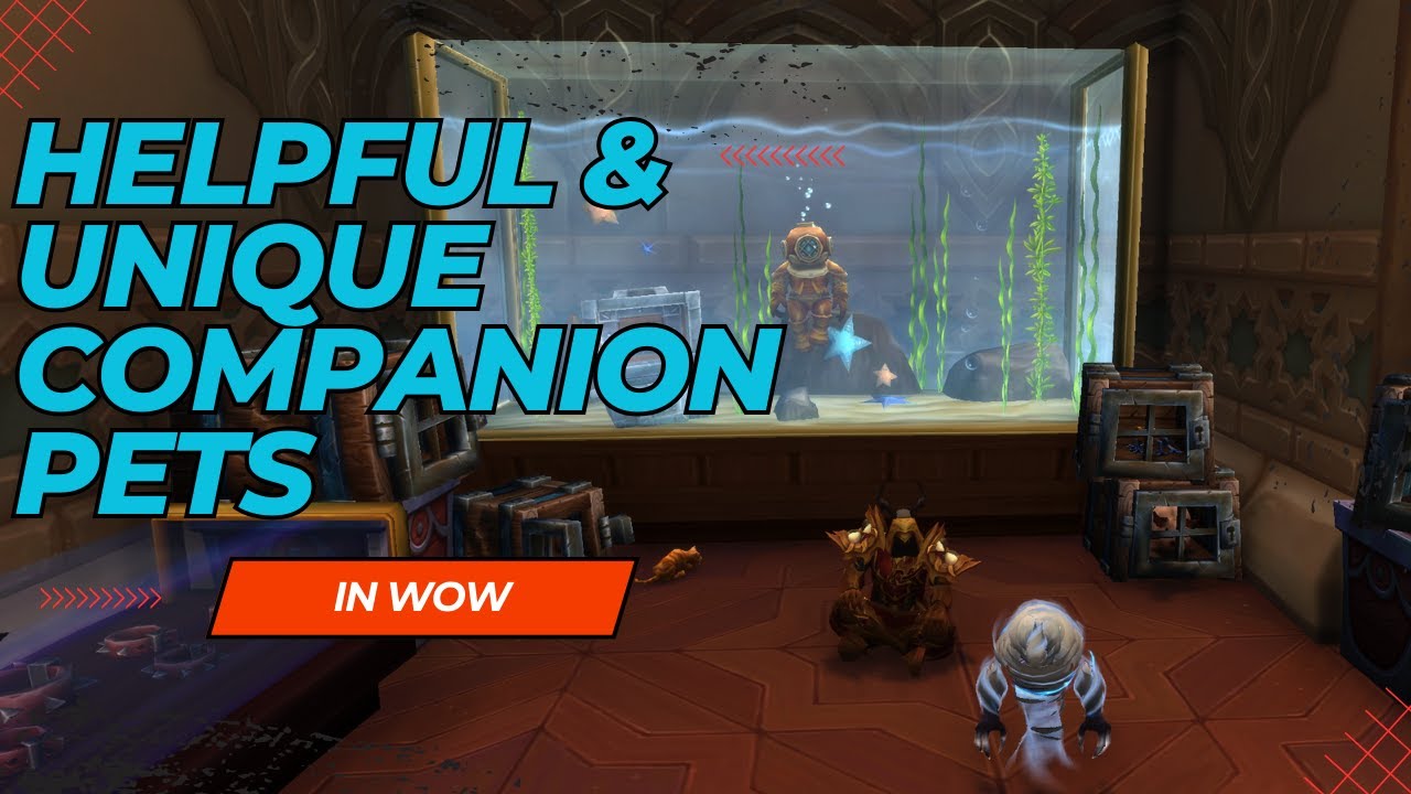Helpful and unique companion pets in WOW