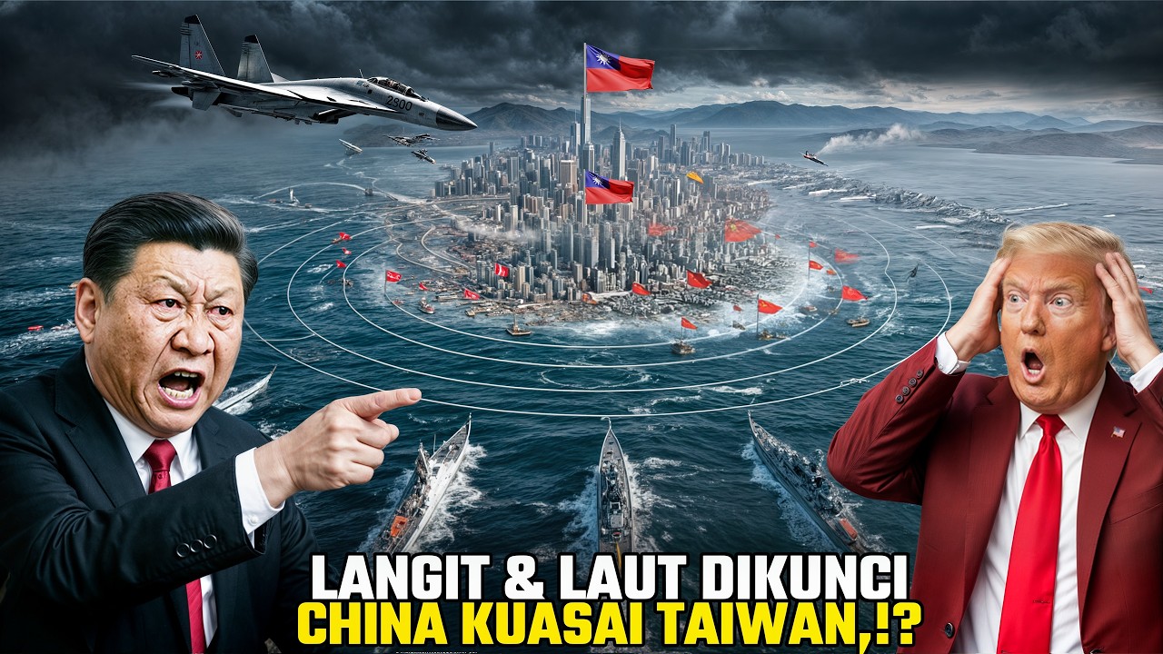 TRUMP PANIK! Taiwan JATUH ke China!? AS Lumpuh, Asia di Ambang PERANG BESAR, Jepang Mulai Takut