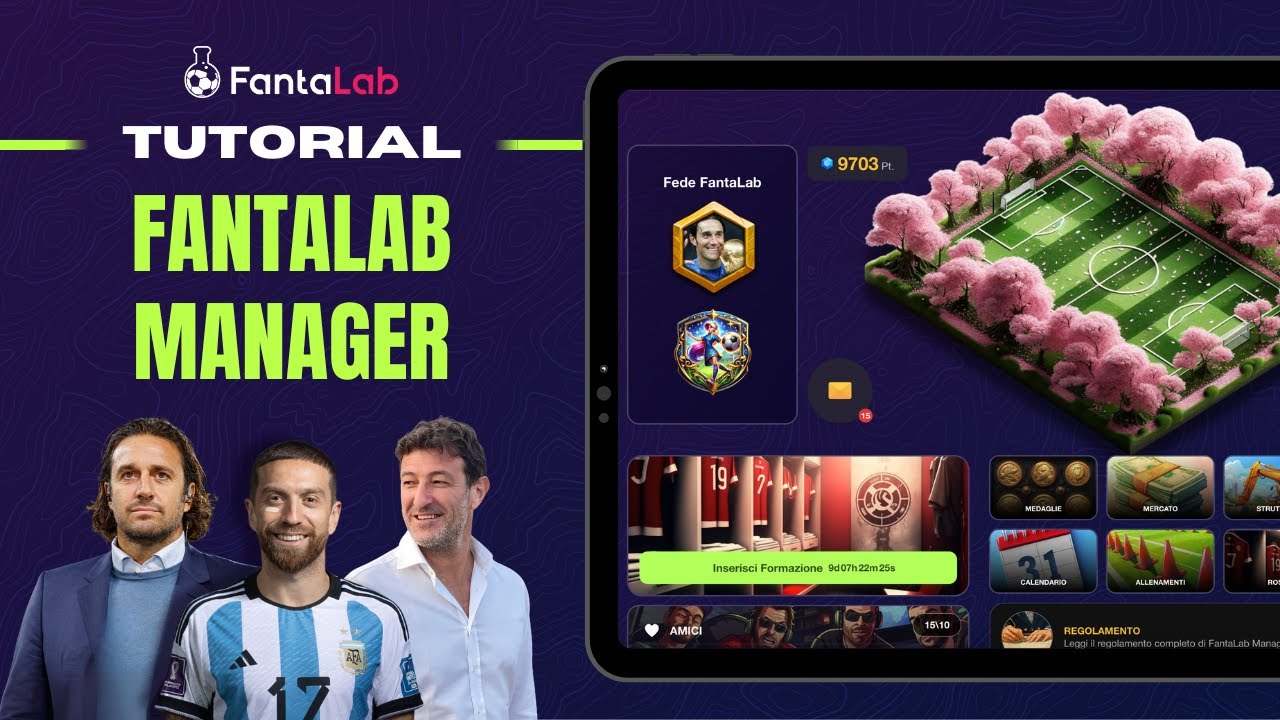 Tutorial FantaLab 24/25 - 🔥 FantaLab Manager