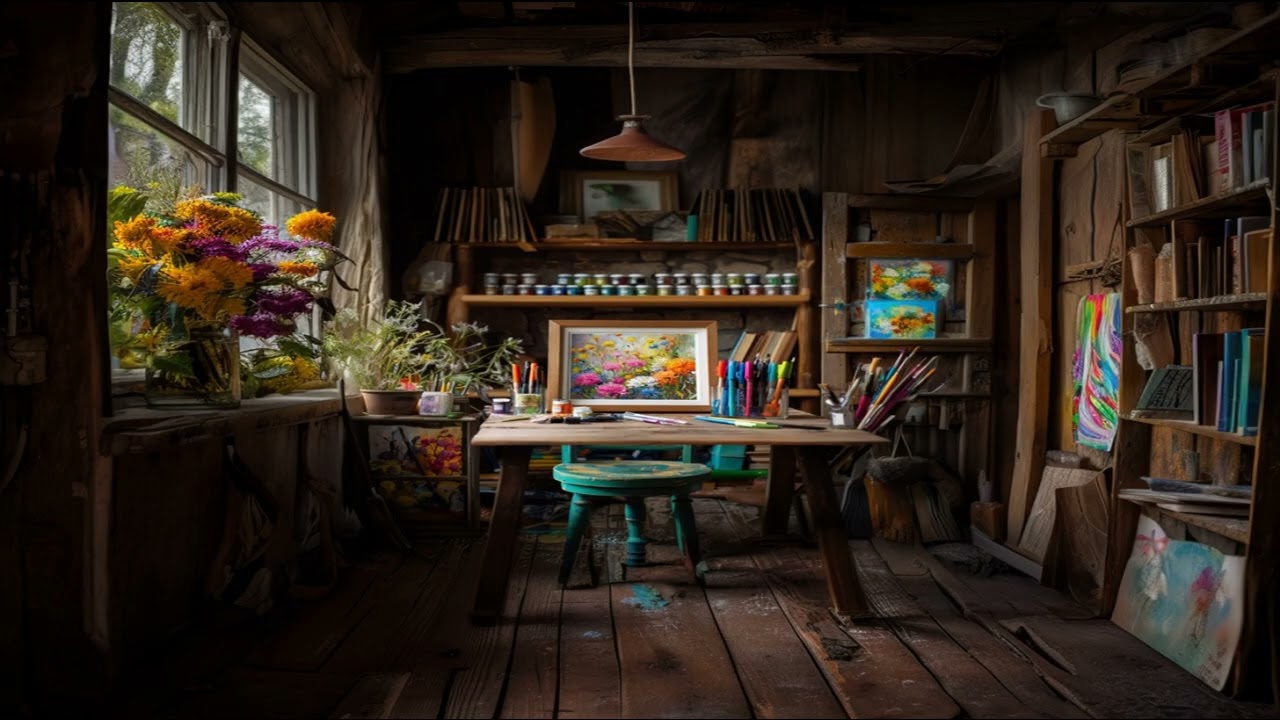 El estudio habitado