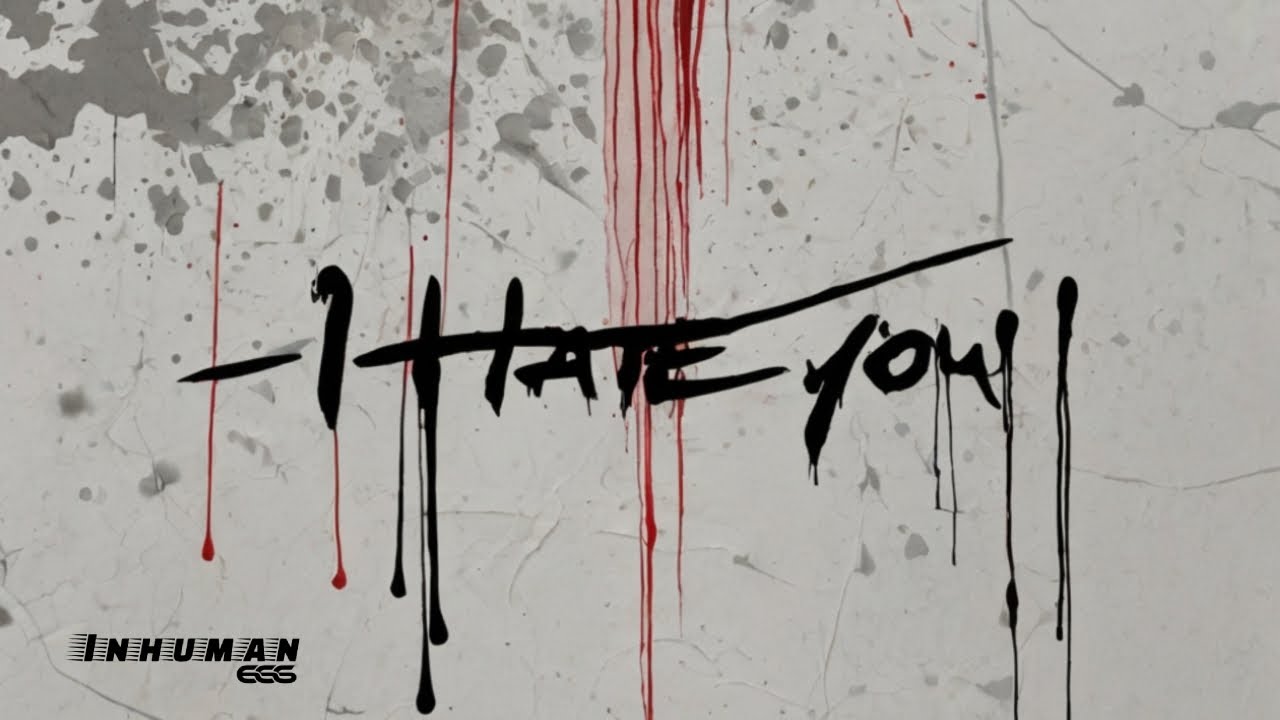 Inhuman 666 - I Hate You「Official Lyric Video」