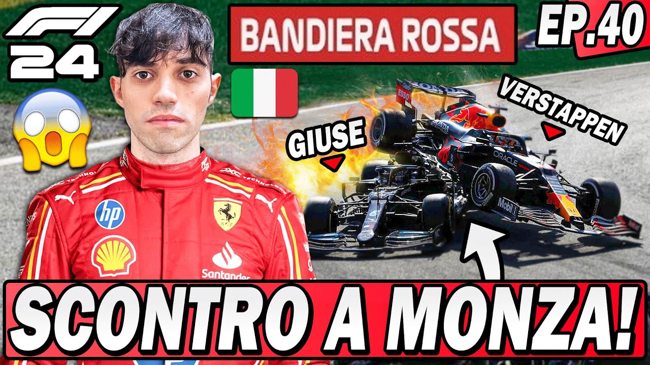 F1 24: COLPO DI SCENA CLAMOROSO A MONZA! SCONTRO CHE DECIDE IL MONDIALE! EP.40