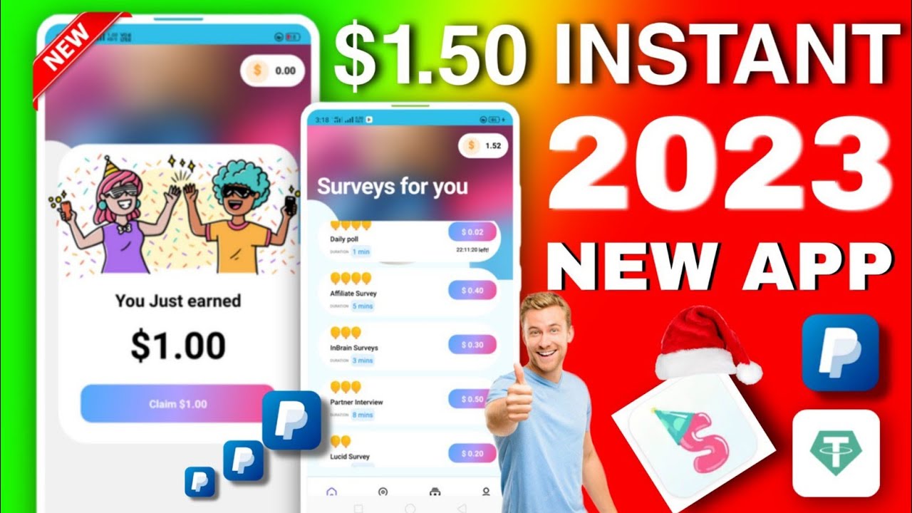Earn $1.50 Per Survey | Survey Party App | PayPal Earning App 2023