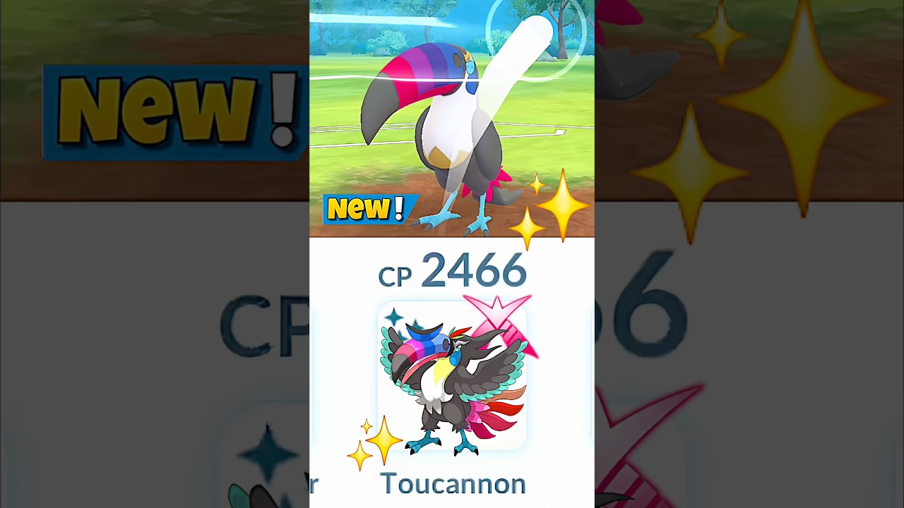 1 HP✨️Shiny Toucannon Destroy Grunt Badly in Pokemon Go