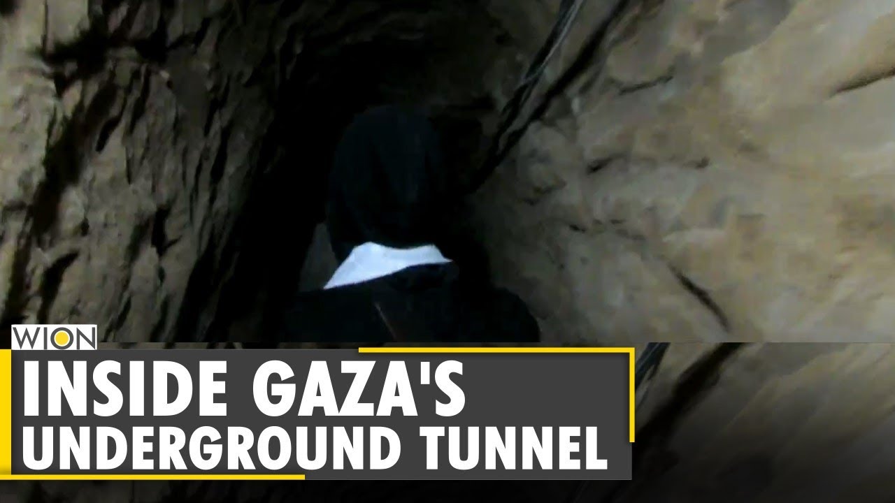 Inside Gaza's underground tunnel
