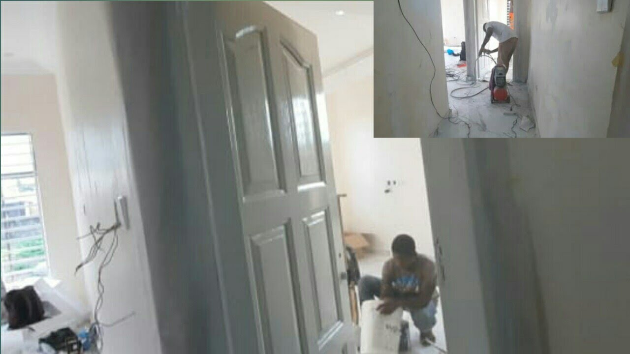 Fixing our Internal Doors| Building our house in Ghana 🇬🇭 Ep 40