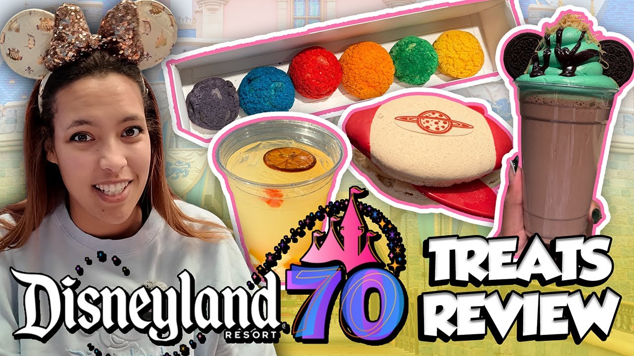 New Disneyland 70th Anniversary Treats (2026)