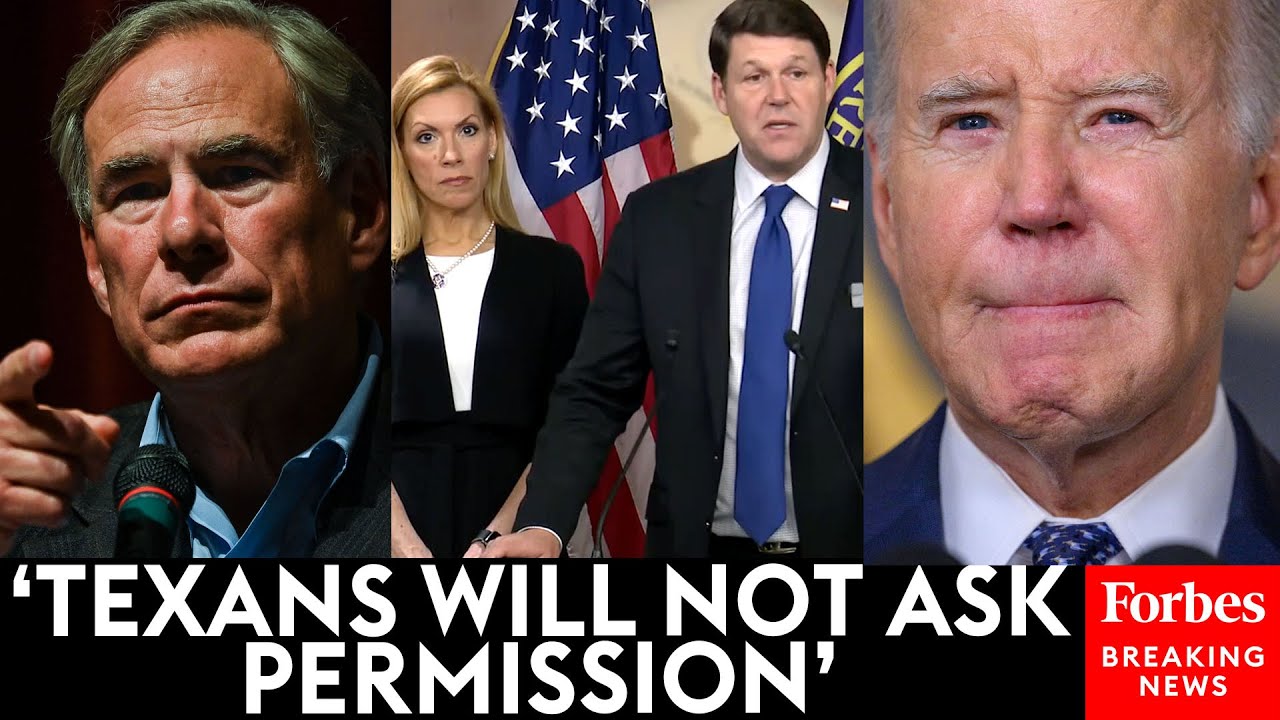 BREAKING NEWS: Texas Republicans Issue Blunt Warning To Biden In Support Of Gov. Abbott On Border