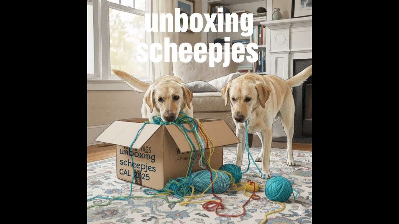Unboxing Scheepjes CAL 2025: Universe in Bloom