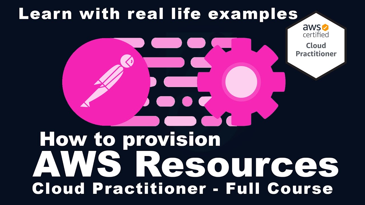 How to provision AWS Resources - AWS Certification Training With Real Life Example | 360'Learning