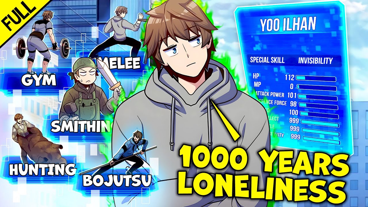FULL \ In a 1000 Years of LONELINESS in Desolate World, He Learned ALL Professions – Manhwa Recap