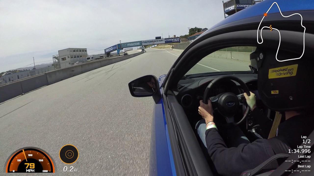 2017 Subaru BRZ Performance Package - Mazda Raceway Laguna Seca