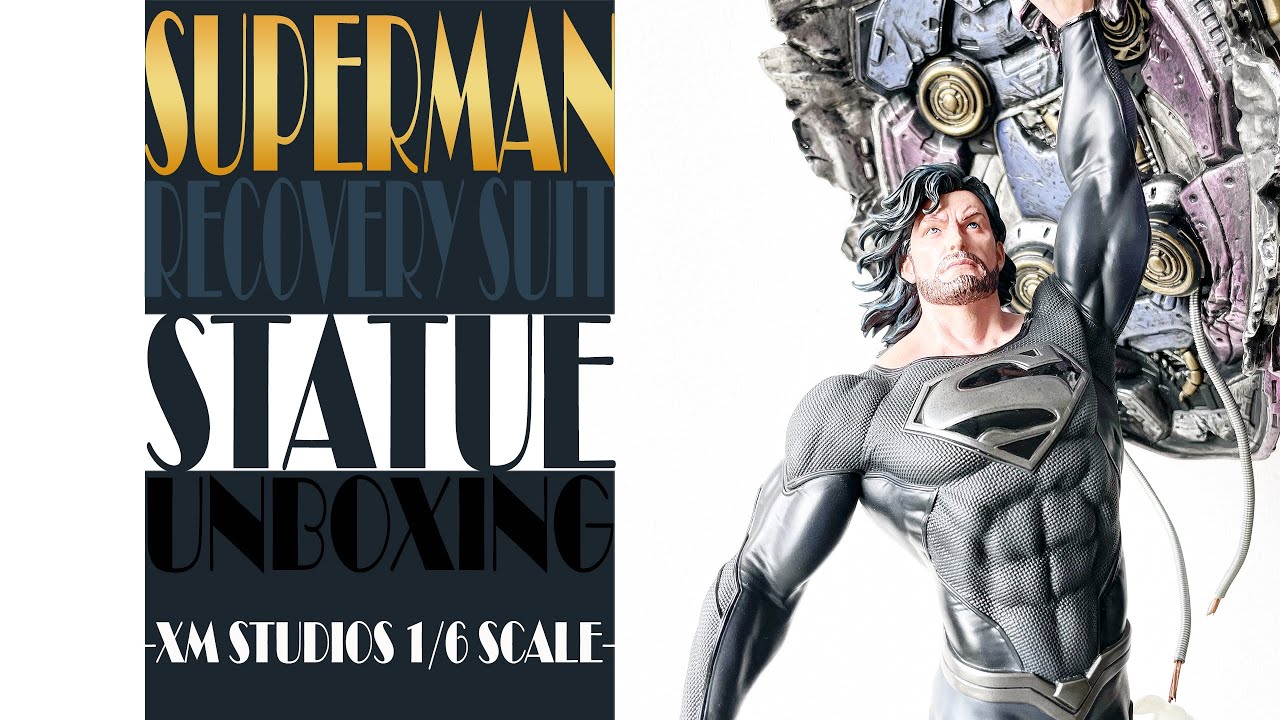 UNBOXING SUPERMAN RECOVERY SUIT 1/6 SCALE - BY. XM STUDIOS