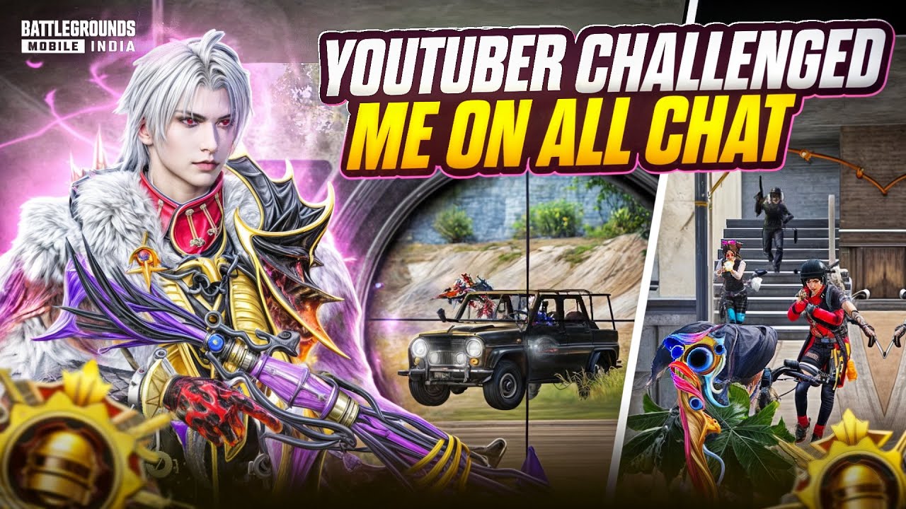 Streamer tried to Defeat me & Wanted to Make *CONTENT* of me💀 - Fastest 1v4 clutches