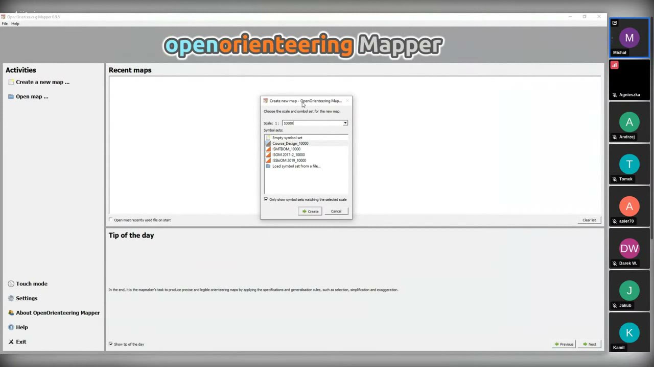 Open Orienteering Mapper   Moja pierwsza mapa