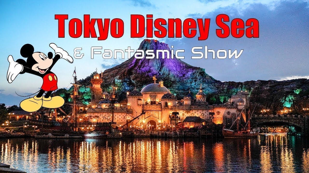 Tokyo Disney Sea & Fantasmic Imagination Full Show - English [4K]