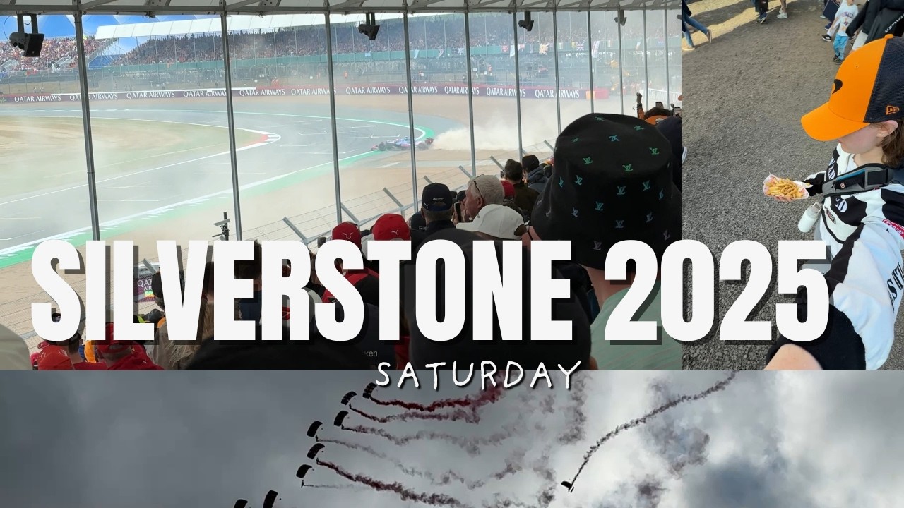 F1 Silverstone 2025 Vlog - Saturday