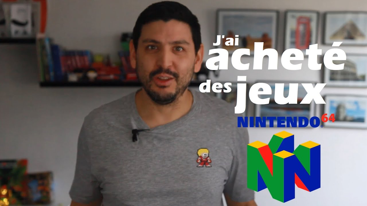 2022, j'achète plusieurs jeux NINTENDO 64
