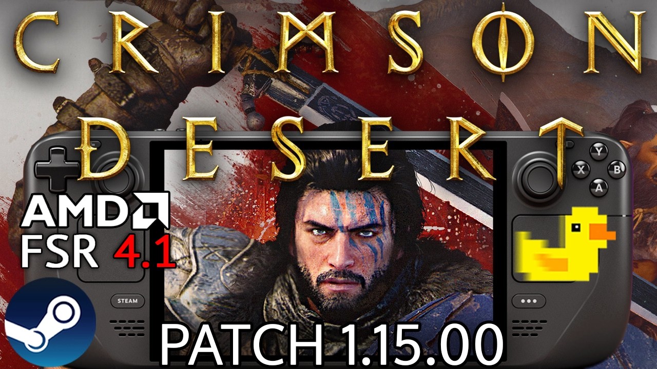 CRIMSON DESERT Steam Deck NEW Patch 1.15.00: Is it Playable?
