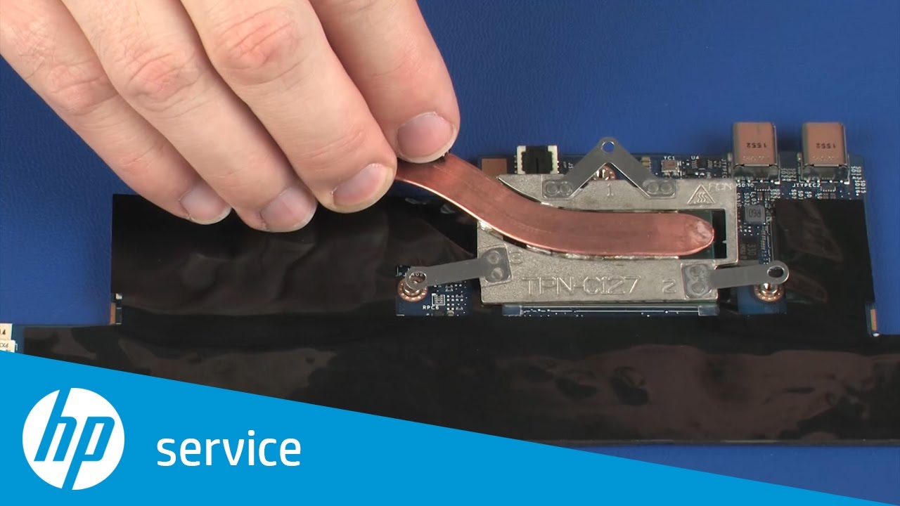 Replace the Heat Sink | HP Spectre Notebook | HP Support