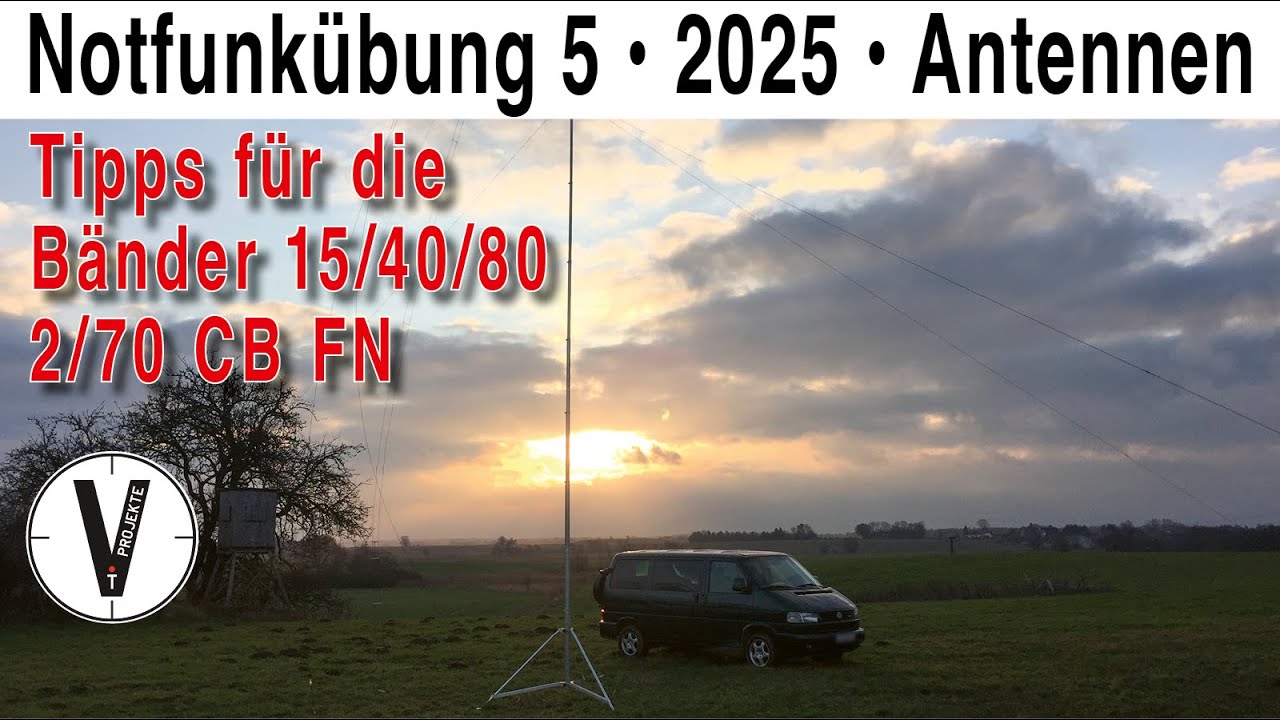 Notfunkübung 5 | 2025 - Tipps zu Antennen