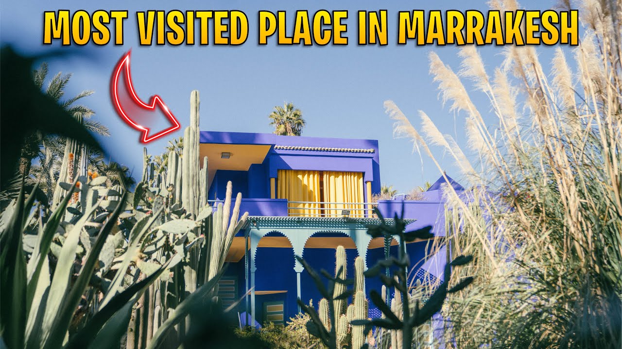 Le Jardin Majorelle Marrakesh | Yves Saint Laurent museum Morocco 