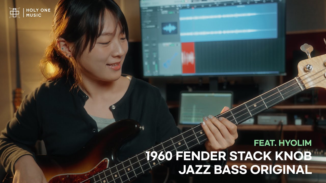 1960 Fender Stack Knob Jazz Bass Played by limmbass 정효림