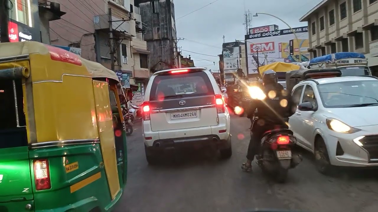 Belgaon kela market  Belgaum city mein Kaisa Kaisa gadi chalata hai 