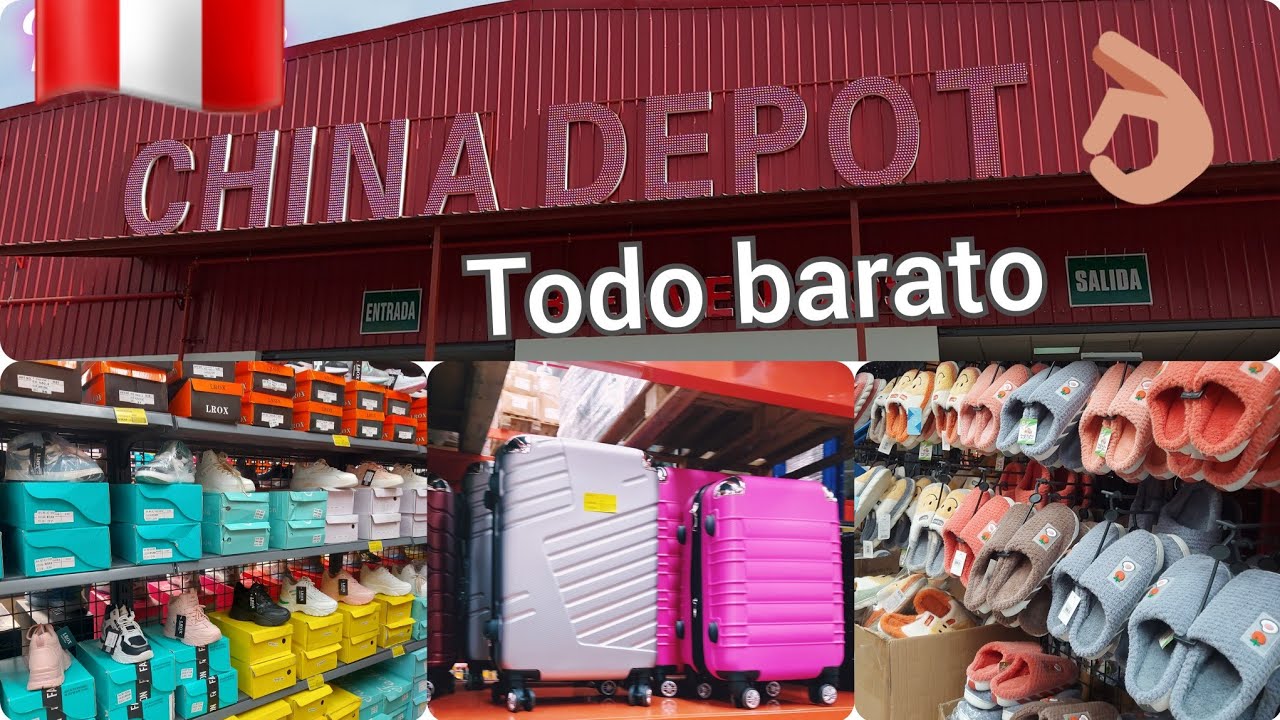 CHINA DEPOT /todo barato /ALMACEN DE REMATES/tour completo. callao