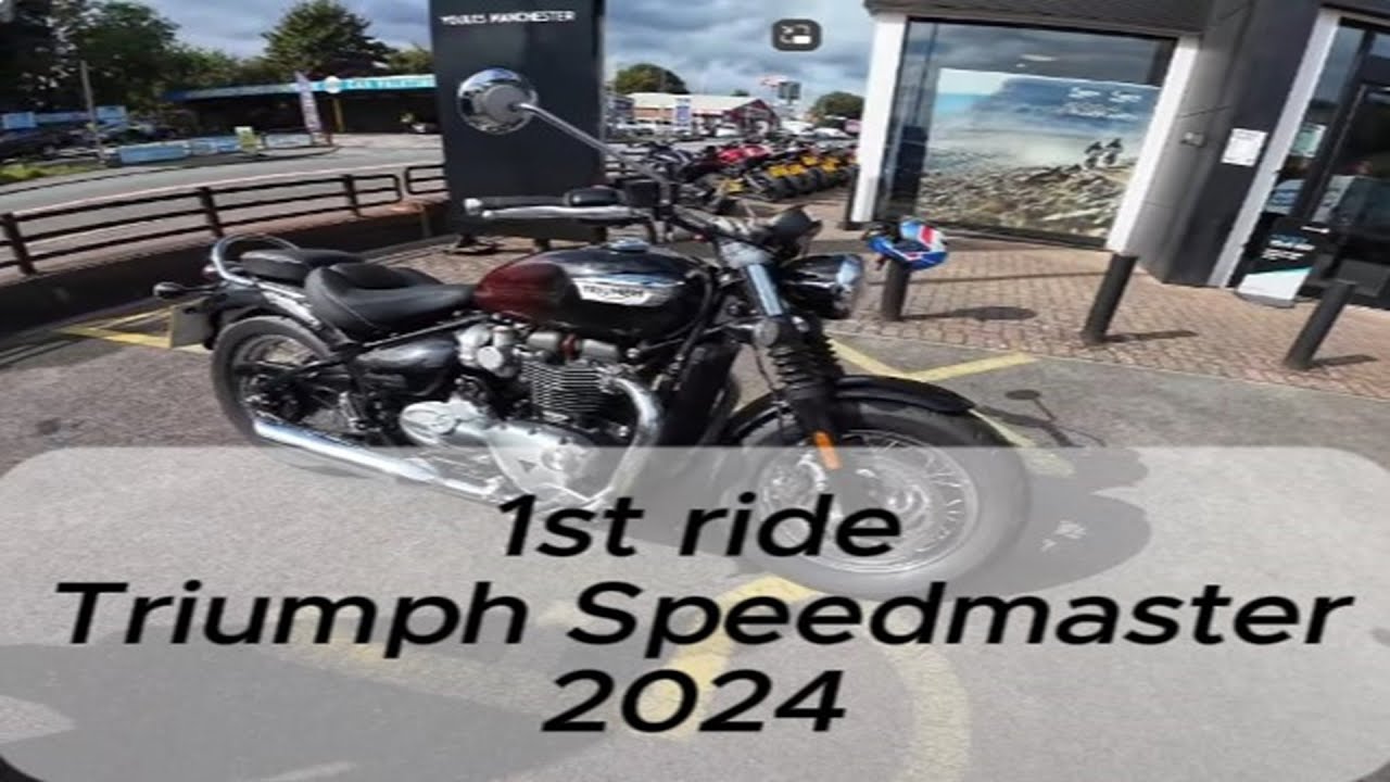 Первая поездка на Speedmaster 1200 2024