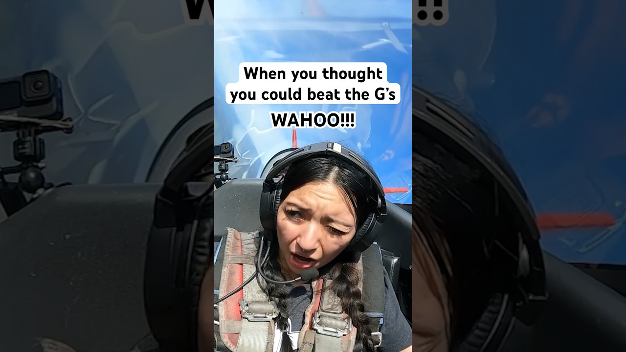 Think she felt that one | #Shorts #Reaction #Aviation #AVGeek #Extreme
