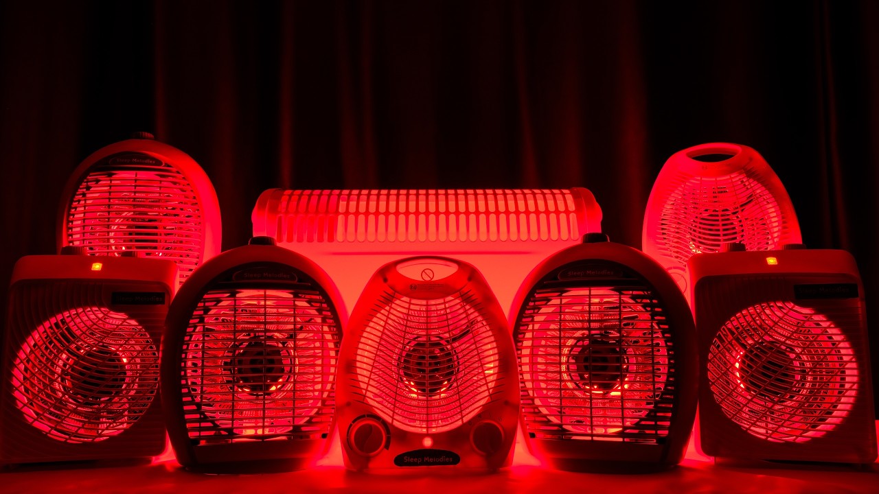 😴 8 Fan Heater Sounds with EXTRA DEEP Box Fan Noise to Sleep Fast, Relax and Study