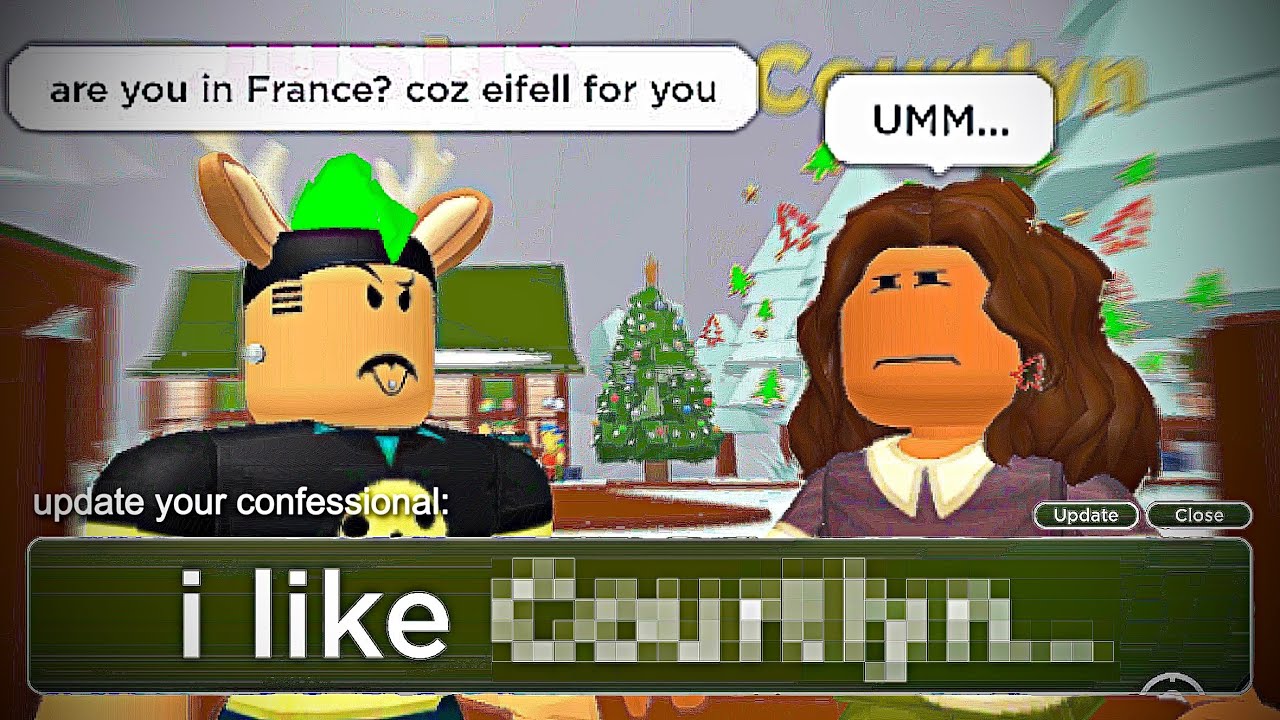 играю в Total Roblox Drama с моей любовью = плохая идея